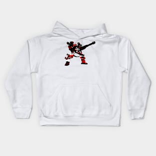 Heavy Arms in Red Kids Hoodie